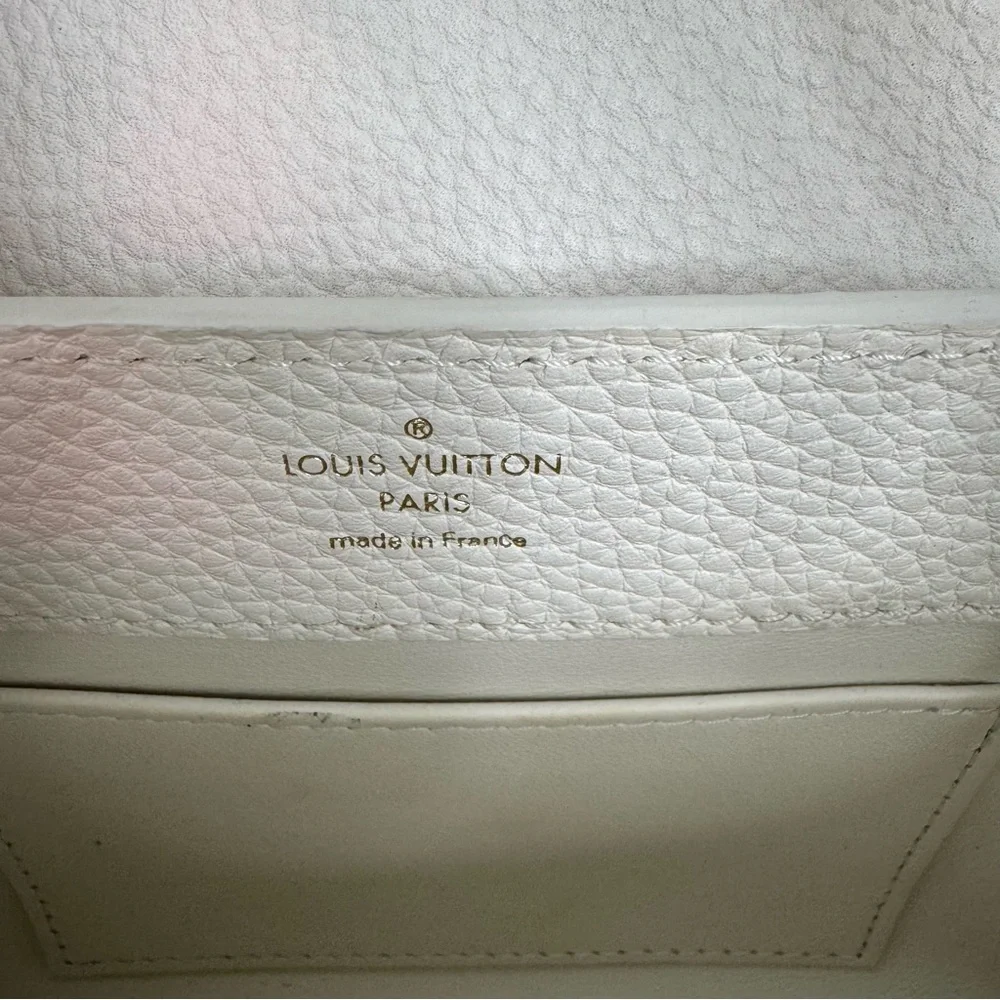 Louis Vuitton Taurillon & Python Leather Capucines Mini Handbag - Picture 12 of 16